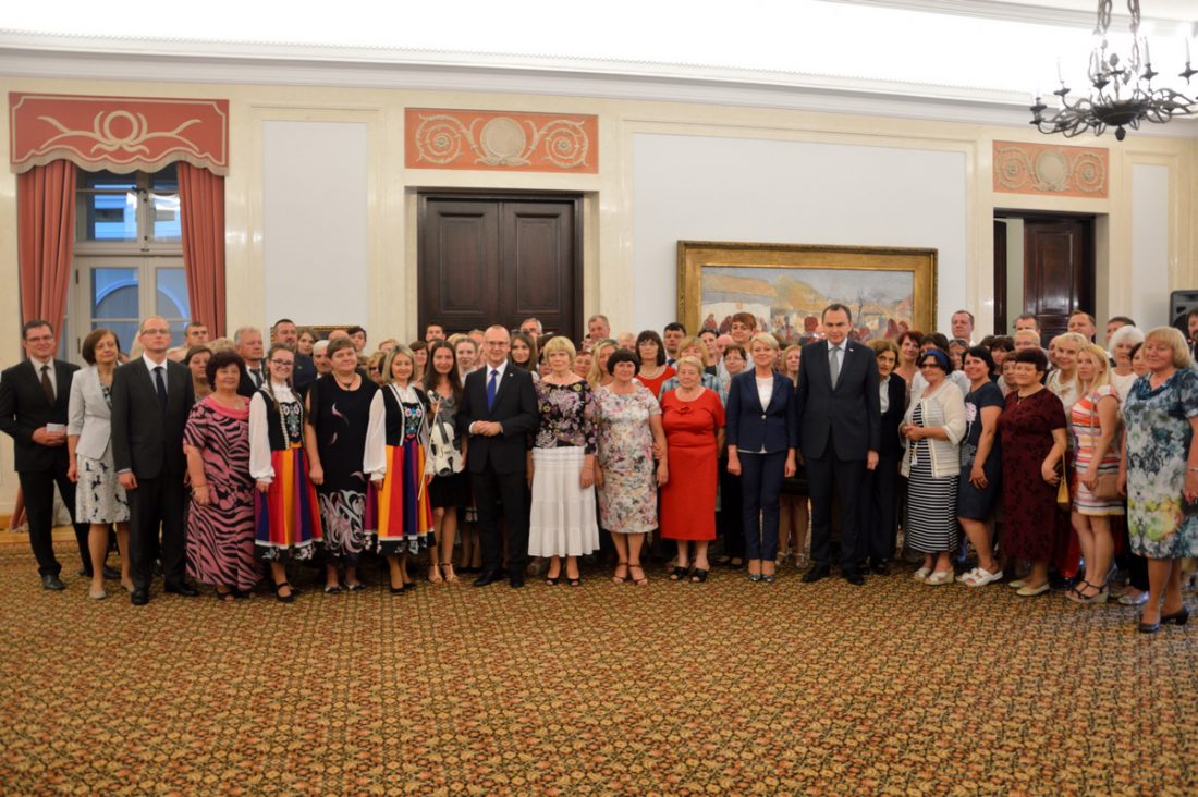 W Pałacu Prezydenckim spotkanie z Polakami z Białorusi