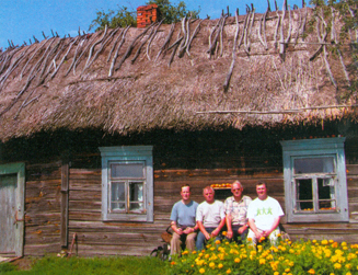 Wieś Kudricze, turyści