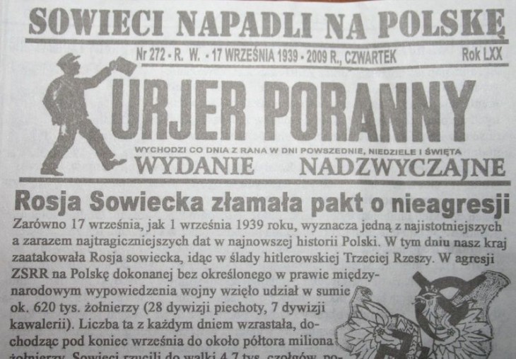 Kurier Poranny z dn 17 września 1939r.