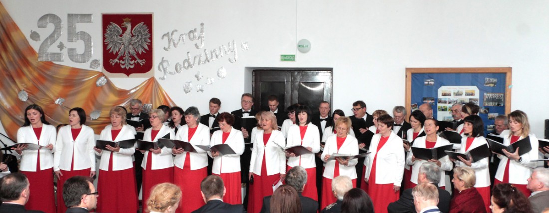 Obchody 25-lecia chóru „Kraj rodzinny”w Baranowiczach