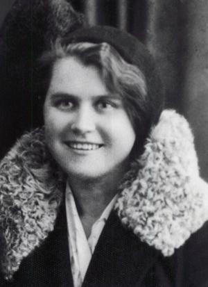 Emilia Kozłowska. 1933 lub 1934 r.