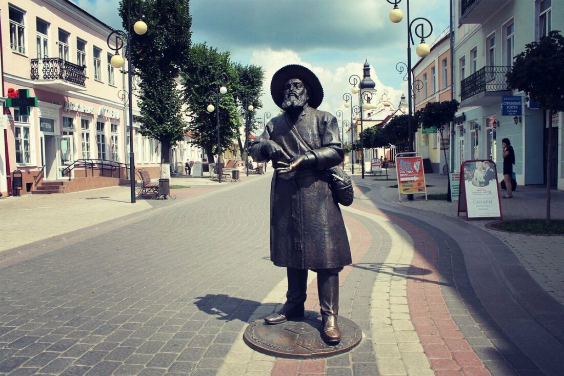 „Pińczuk” na Starym Mieście w Pińsku