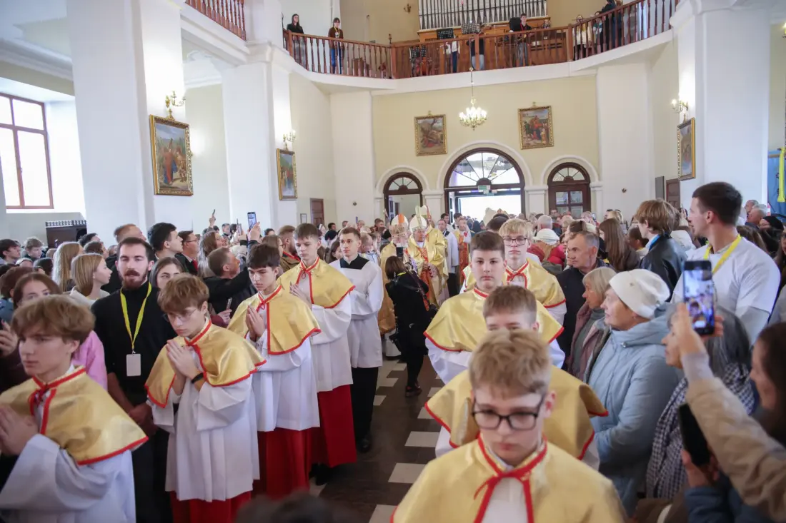 Diecezjalne spotkanie młodzieży katolickiej w Brześciu