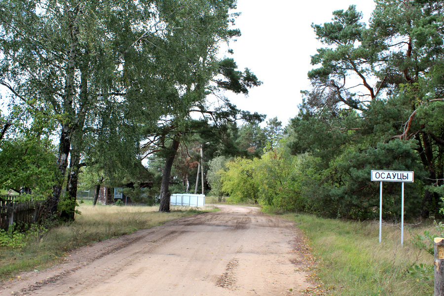 Wieś Osowce na Polesiu –  dawna siedziba Gutowskich