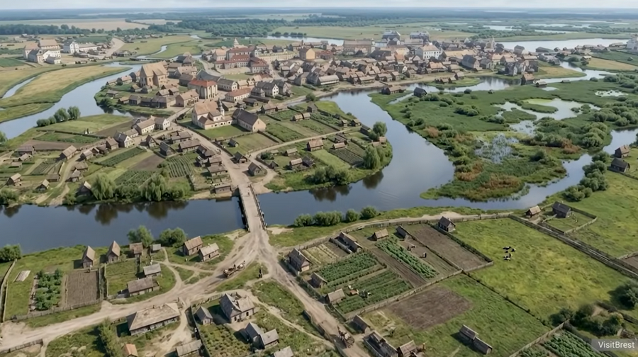 Gdzie znajdował się stary Brześć? Nowy film VisitBrest przenosi widzów do miasta sprzed dwóch stuleci